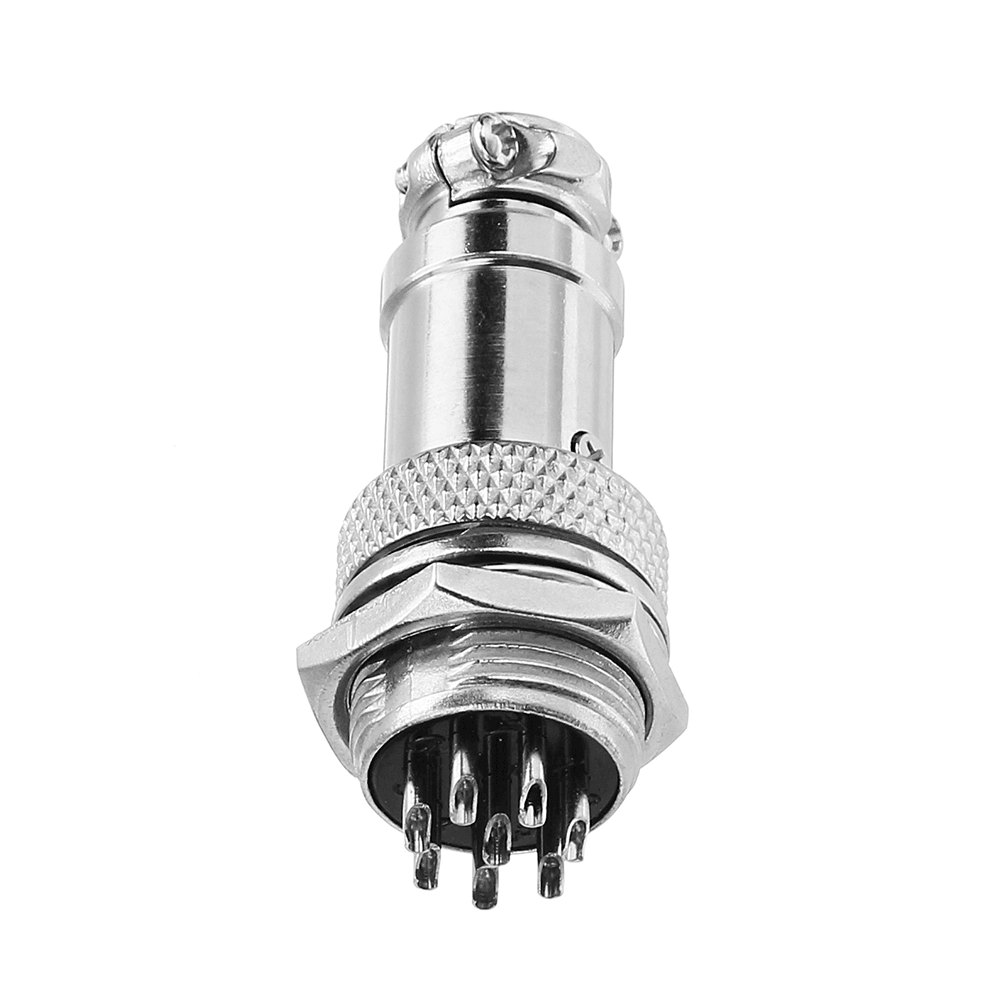 GX16-8 16Mm 8 Pin Male & Female Wire Panel Connector Circular Aviation Connector Socket Plug - MRSLM