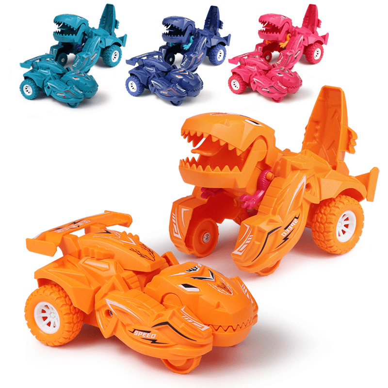 Freewheeling Dinosaur Deformation Car Children'S Toy - MRSLM