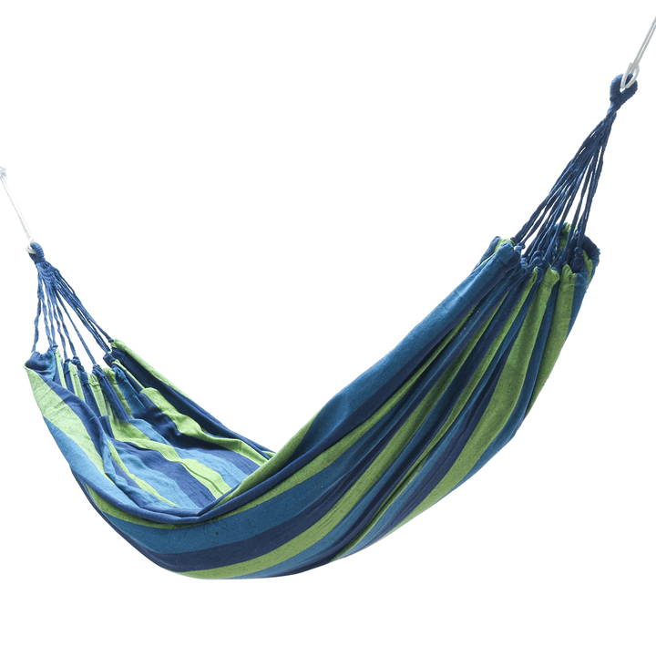 90Kg/150Kg Load Single/Double People Hammock Outdoor Indoor Garden Hanging Bed Sleeping Swing - MRSLM