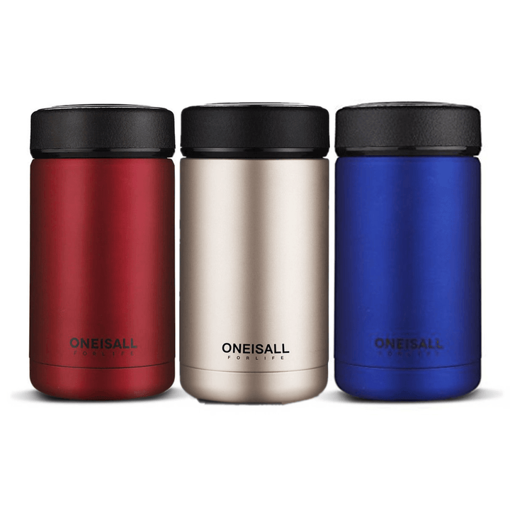 400Ml Stainless Steel Vacuum Flask Water Bottle Thermos Coffee Travel Mug Cup - MRSLM