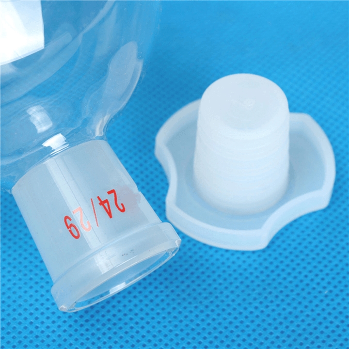 500Ml 24/29 Joint Lab Glass Pear Shape Separatory Funnel with PTFE Stopcock - MRSLM