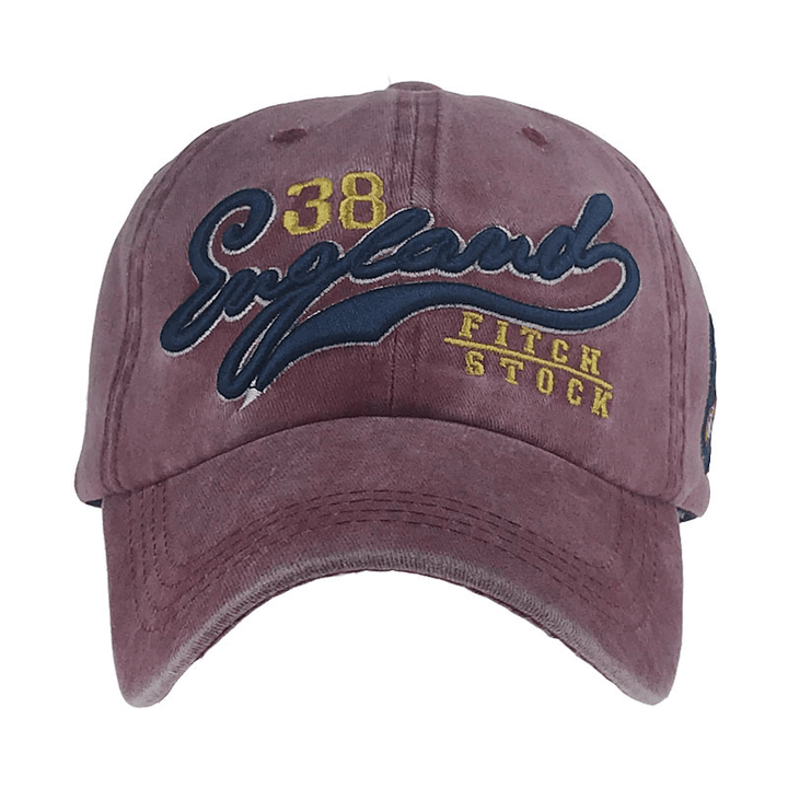 Fashion Simple Embroidery Baseball Cap - MRSLM