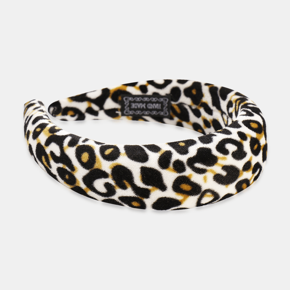 Leopard Print Sponge Headband - MRSLM