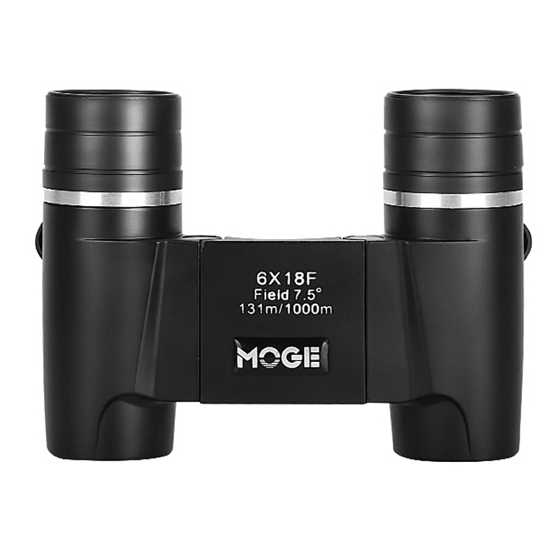 MOGE 6X18 Binoculars Microscope HD Night Vision Professional Binoculars for Outdoor Camping Travel - MRSLM