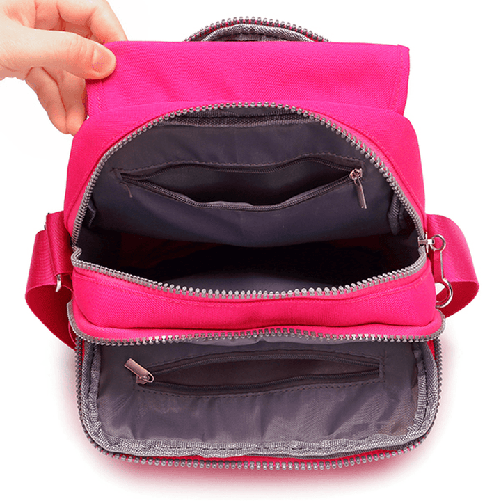 Women Nylon Travel Passport Bag Crossbody Travel Bag Useful Shoulder Bag - MRSLM