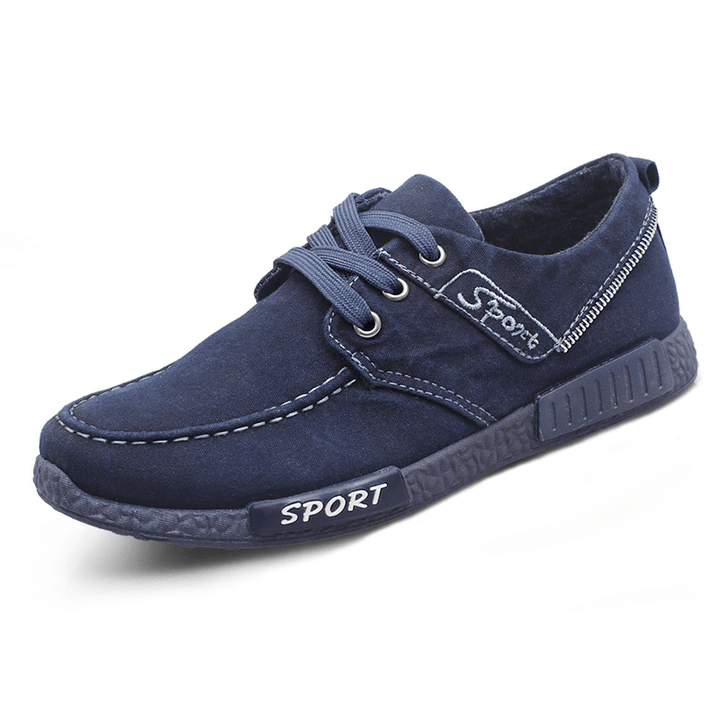 Men Breathable Soft Sole Comfy Non Slip Lightweight Old Peking Casual Cloth Shoes - MRSLM