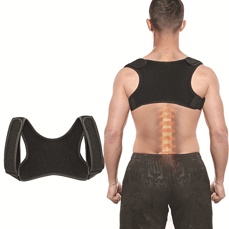 BOER Adult Back Support Children Posture Corrector Pain Relief Back Shoulder Protection - MRSLM