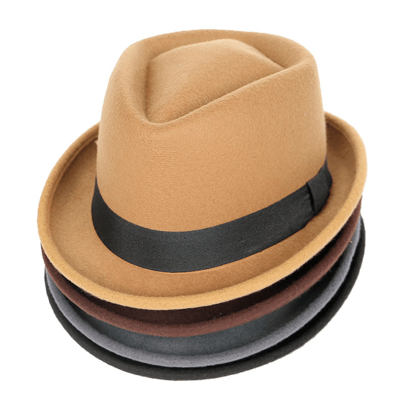 Men'S Panama Jazz Hat in Autumn and Winter - MRSLM