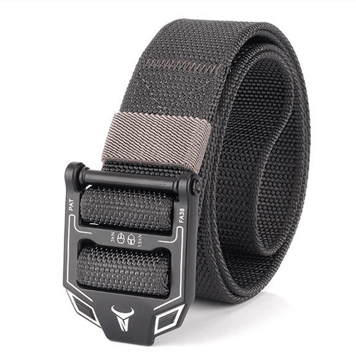 125CM Men'S Nylon Firm Belt Camping Tactical Training Belts - MRSLM