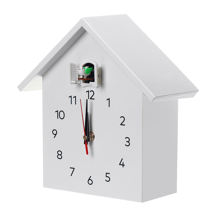 Cuckoo Quartz Wall Clock Modern Bird Home Living Room Hanging Watch Decoration - MRSLM