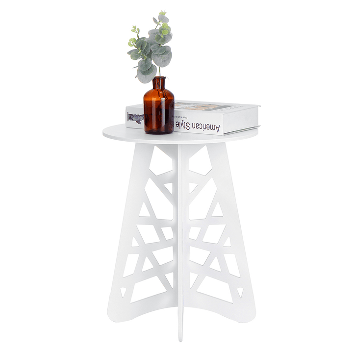 Simple European-Style Coffee Table Modern Minimalist Living Room Magazine Table Creative round Leisure Side Table Nordic Bedroom Economical Coffee Table - MRSLM