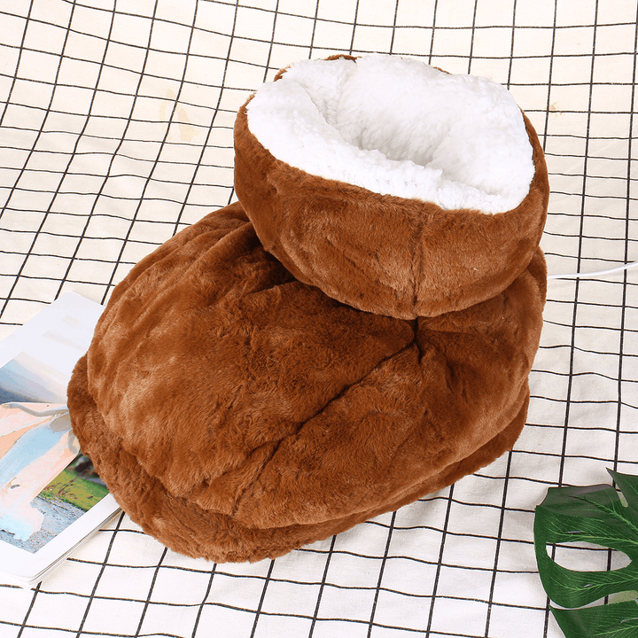 2 Model Heating Adjustable Electric Foot Warmer Heater Power Saving Safe Start Warm Foot Cover Feet Heating Pad - MRSLM