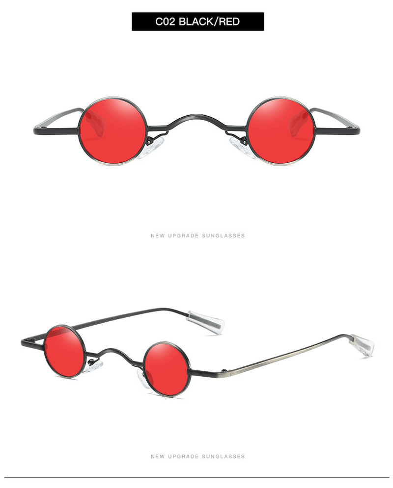 Punk Men and Women Hanging Nose Sunglasses Retro - MRSLM