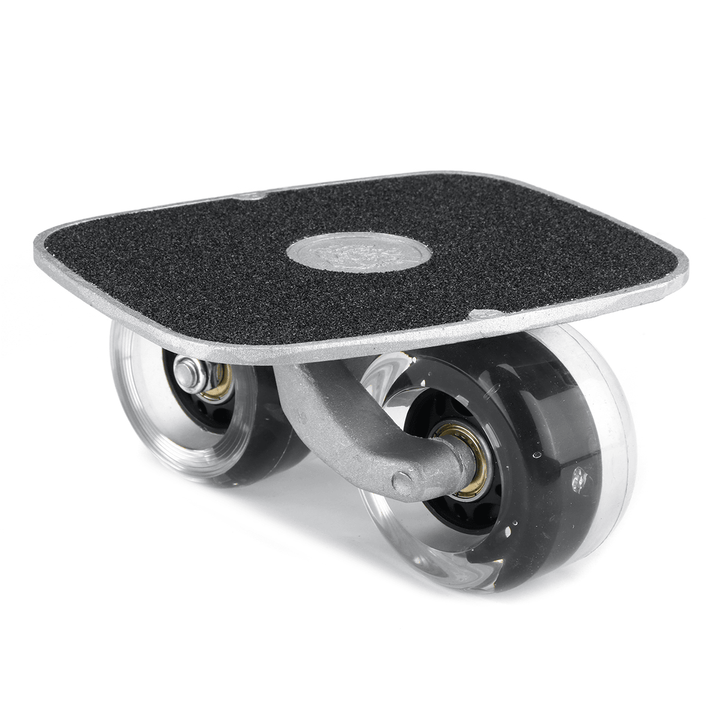 2 Pcs Skate Board PU Flashing Wheel Split Skateboard Drift Plate Roller Skate Outdoor Sport - MRSLM