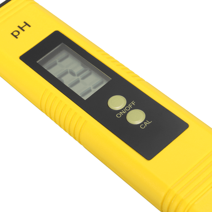 Portable Digital Electric PH Meter LCD Water Hydroponics Aquarium Pool Quality Tester - MRSLM