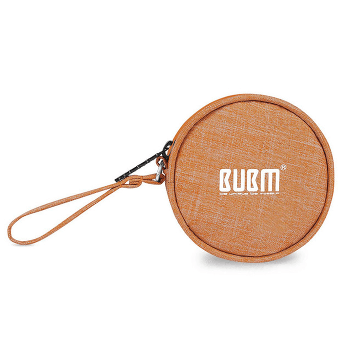 BUBM Travel Carrying Case for Small Electronics and Accessories Earphone Earbuds Cable Change Purse - MRSLM