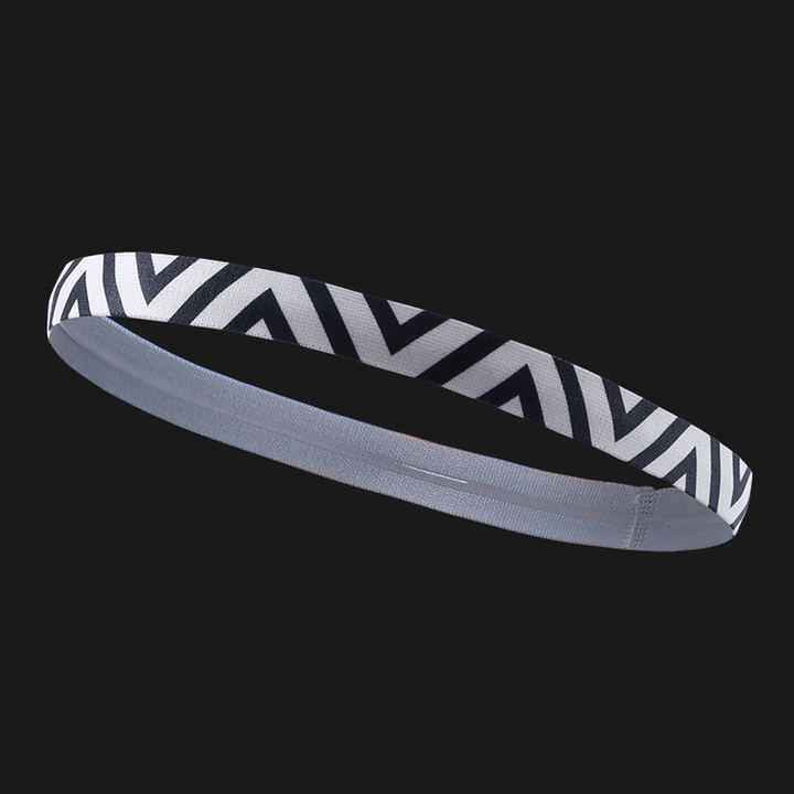 TE560 Outdoor Sport Head Band Absorb Sweat Printing Cycling Playing Ball Fitness Yoga Hair Band - MRSLM