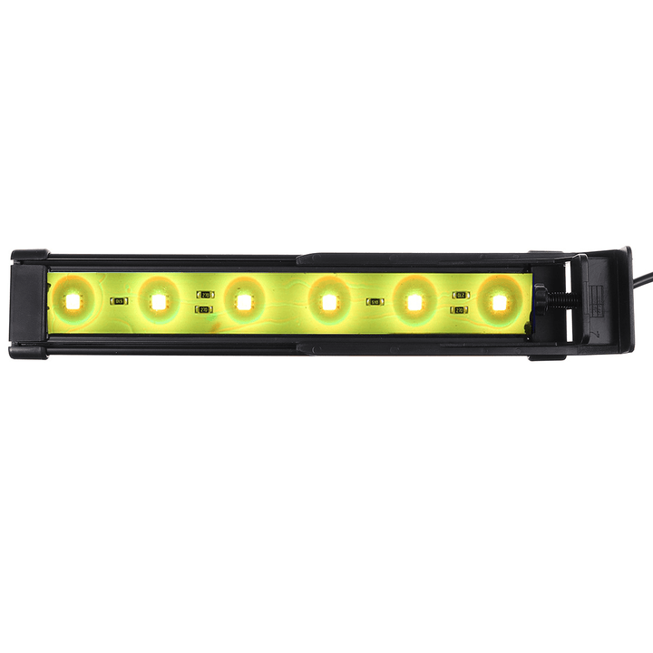 22CM Aquarium Cover Lighting Color Change Remote Control Dimmable RGBW LED Light Suitable for Aquarium/Fish Tank - MRSLM