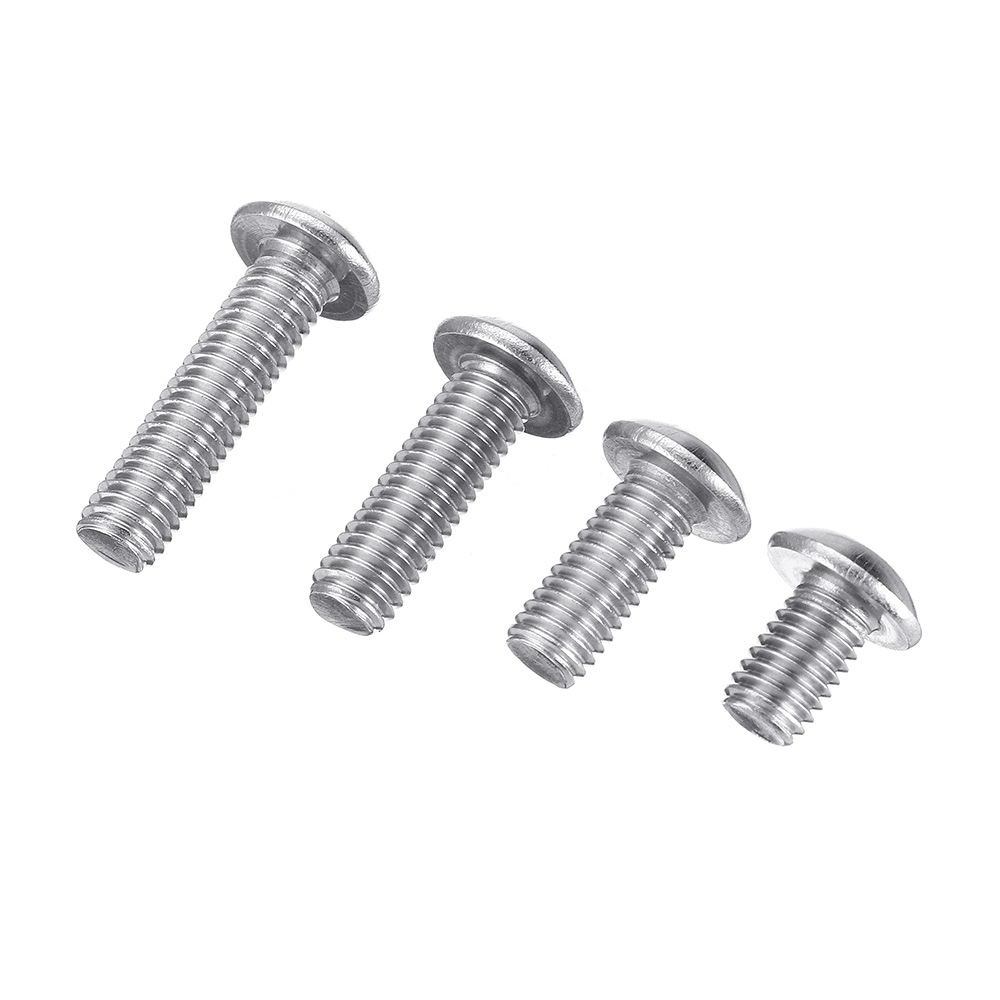 Suleve MXSH9 1220Pcs Stainless Steel Hex Socket Pan Head Screws Bolt Nuts Washers Assortment Kit M2 M3 M4 M5 - MRSLM