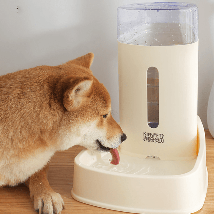 Cat Dog Automatic Feeder Pet Bowl Pet Automatic Water Dispenser Water Bowl - MRSLM