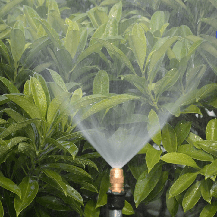 1/2" (DN15) 1Pc Adjustable Copper Bullet Nozzle Spray Mist Cooling Roof Garden Lawn Irrigation Sprinkler - MRSLM