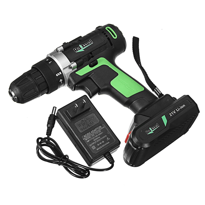 Raitool™ 21V 15+1 Torque Cordless Electric Screwdrivers Driver Power Lithium Rechargeable Screwdriver - MRSLM