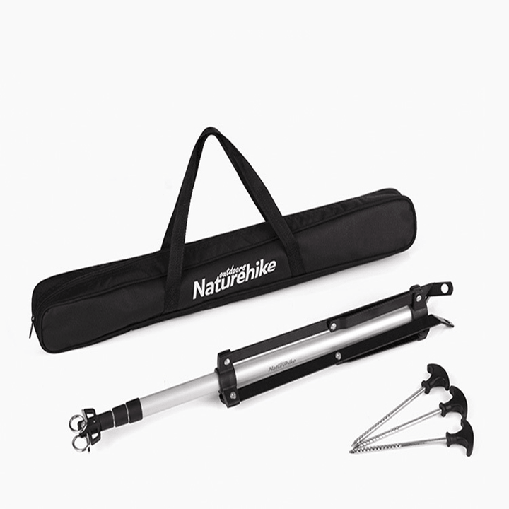 Naturehike NH17D015-J Telescopic Lamp Holder Aluminium Tripod Light Base Bracket Camping Lantern Support Frame - MRSLM