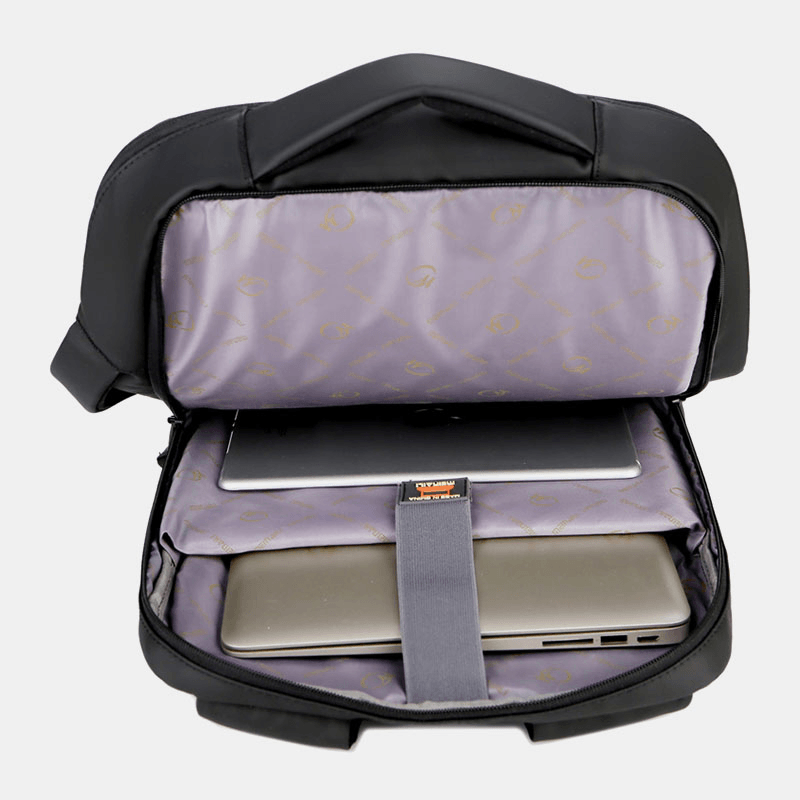 Men 15.6 Inch USB Charging Business Laptop Bag Backpack - MRSLM