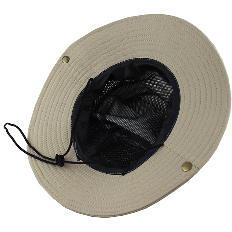 Men'S Outdoor Summer Sunshade Cover Face Fisherman Straw Hat Fishing Sun Hat - MRSLM