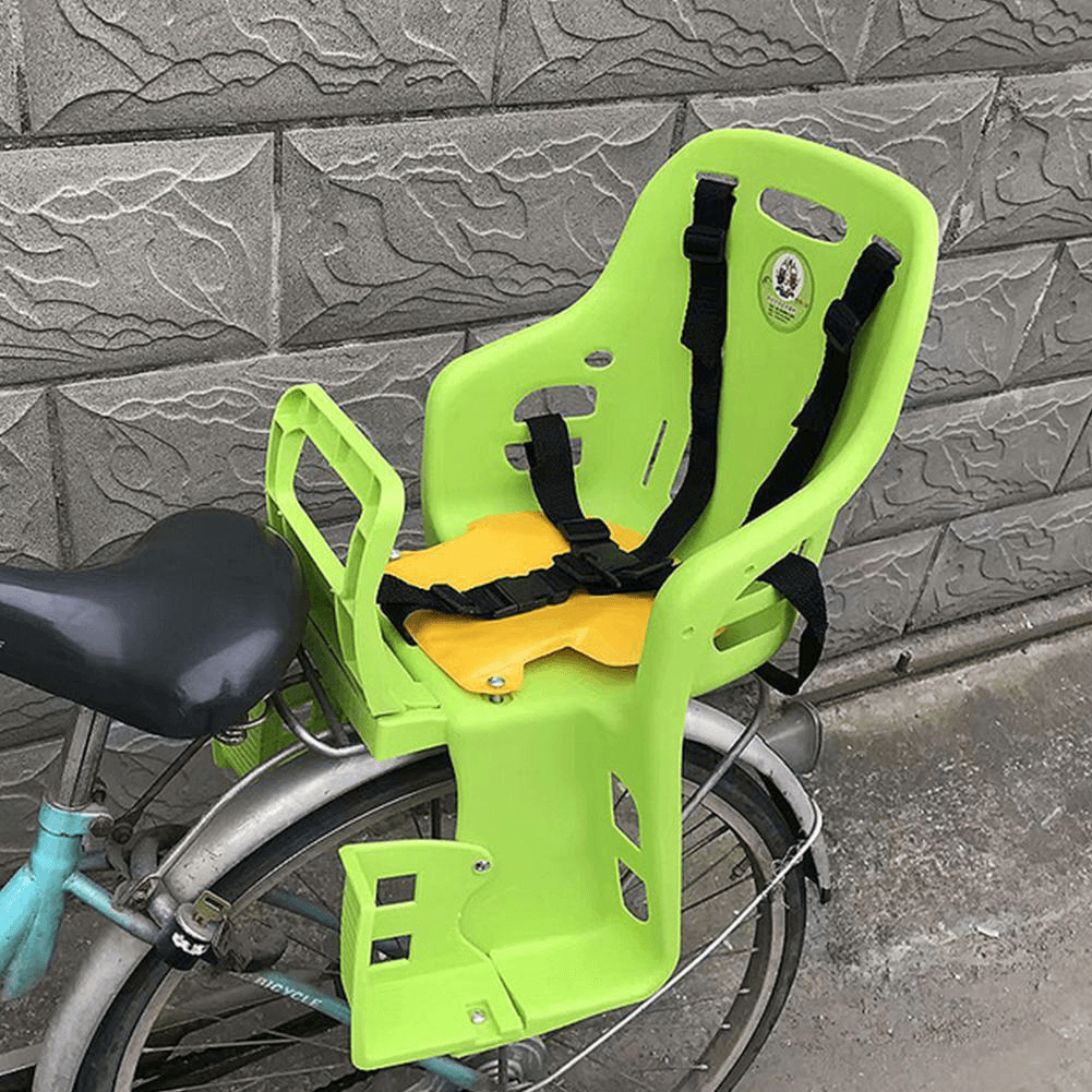 BIKIGHT Bike Child Seat Comfortable Safety Kids Bicycle Front Rear Saddle Max Load 30Kg for 8-72 Month - MRSLM