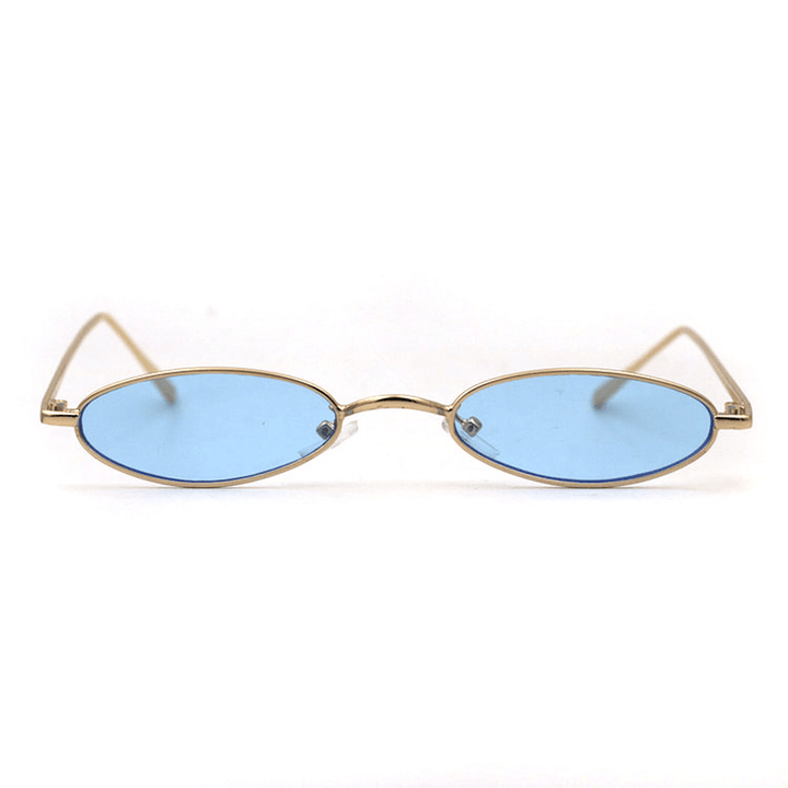 Trendy New Sunglasses Small Frame Oval Sunglasses Fashion Trendy Individual Capsule Sunglasses - MRSLM