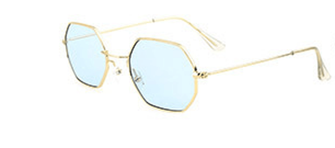 Sunglasses Ocean Piece Polygonal Sunglasses - MRSLM