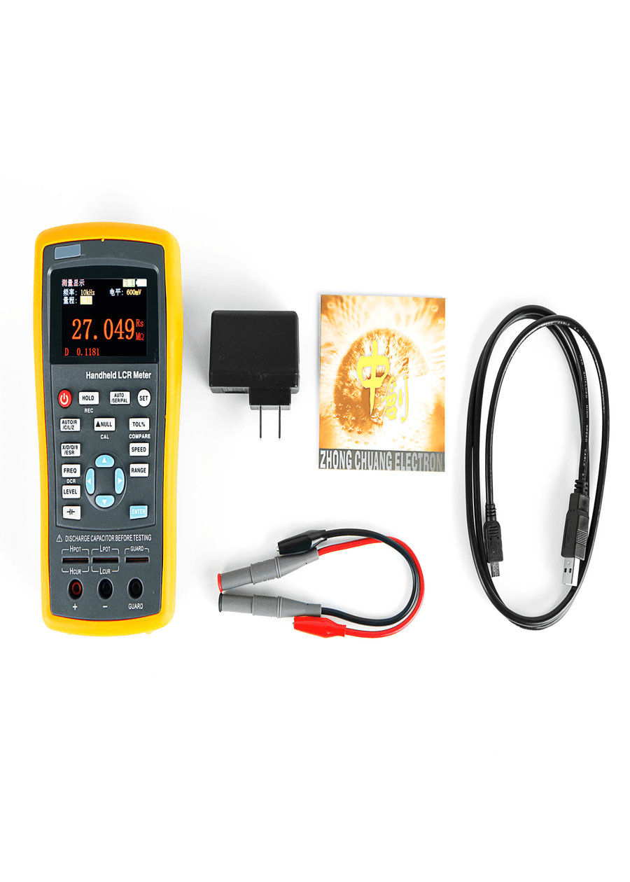 ET430 Handheld LCR Meter 100Khz LCR Digital Bridge Meter Capacitance Inductance Resistance Meter High Precision LCR Bridge Meter - MRSLM