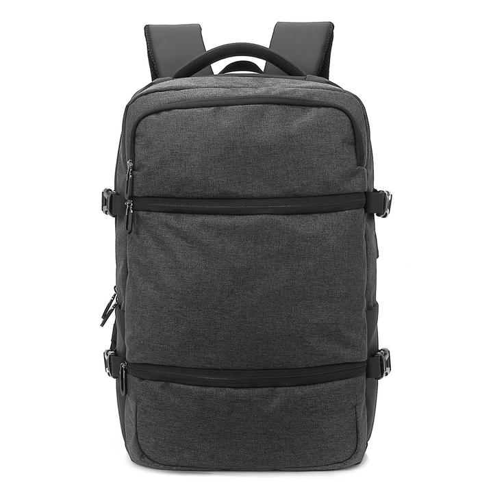 Men Large Capacity Travel Bag USB Charge Backpack - MRSLM