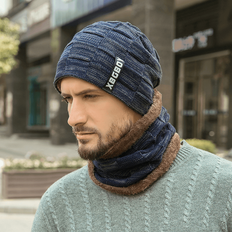Autumn and Winter Men'S Fashion Knitted Hat - MRSLM