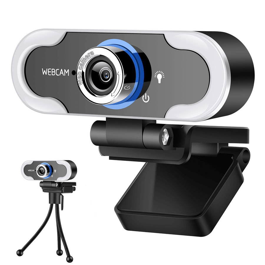 Xiaovv Autofocus 2K USB Webcam Plug and Play 90° Angle Web Camera with Stereo Microphone for Live Streaming Online Class Conference Compatible with Windows OS Linux Chrome OS Ubuntu - MRSLM