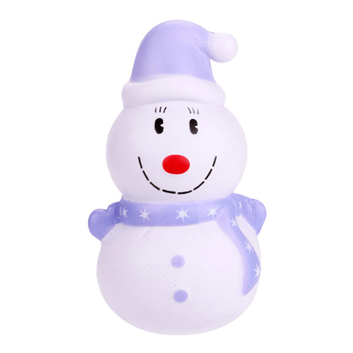 SWEETY Squishy Snowman Christmas Slow Rising Kawaii Squishy 12Cm Scented Toys - MRSLM