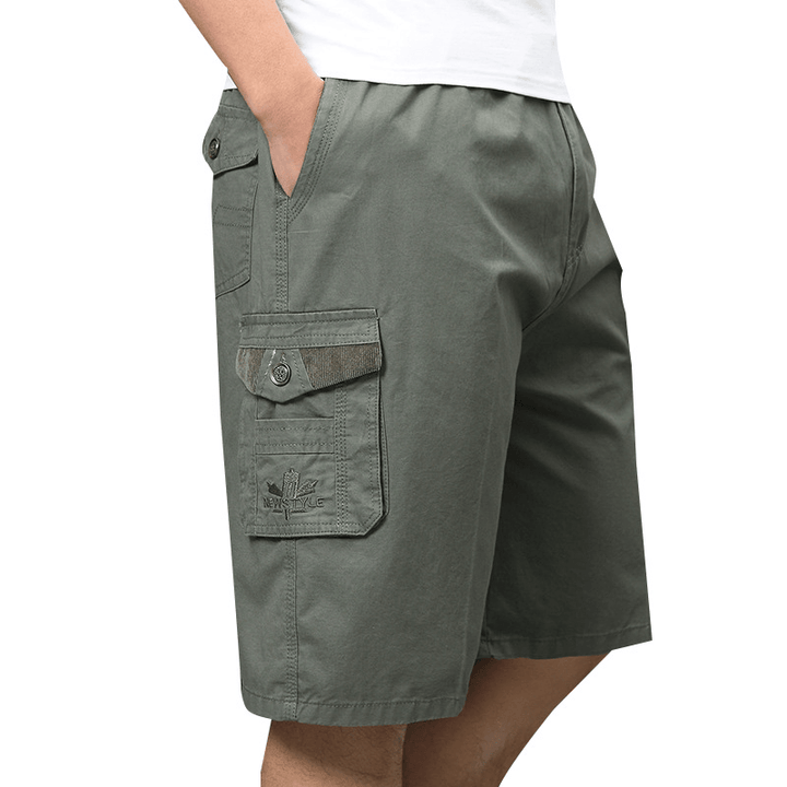 Men'S Summer Large Size Loose Cargo Shorts - MRSLM