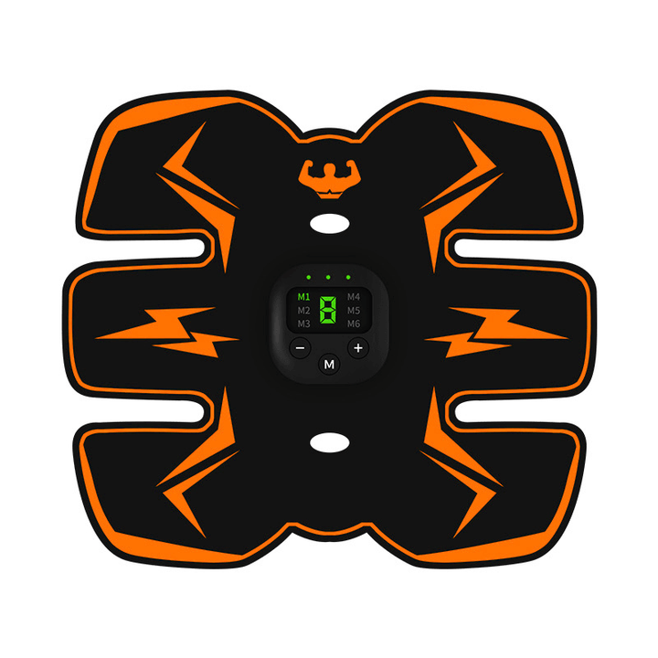 EMS Wireless Digital Display Abdominal Arm Muscle Stimulator Smart Electric Six-Pack Abs Trainer Fitness Hips Trainer - MRSLM