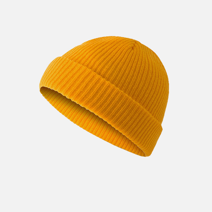 Retro Dome Warm Short Woolen Toe Hat - MRSLM