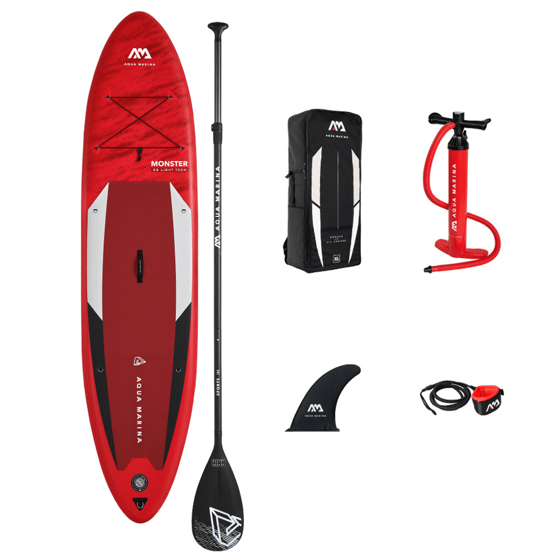 Aqua Marina BT-21MOP Monster Stand up Paddle Board Surfing Inflatable Board Water Sport Surf Accessories - MRSLM