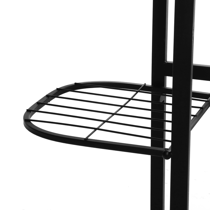 5 Tier Tall Plant Stand Rack Multiple Flower Pot Holder Shelf for Indoor Outdoor - MRSLM