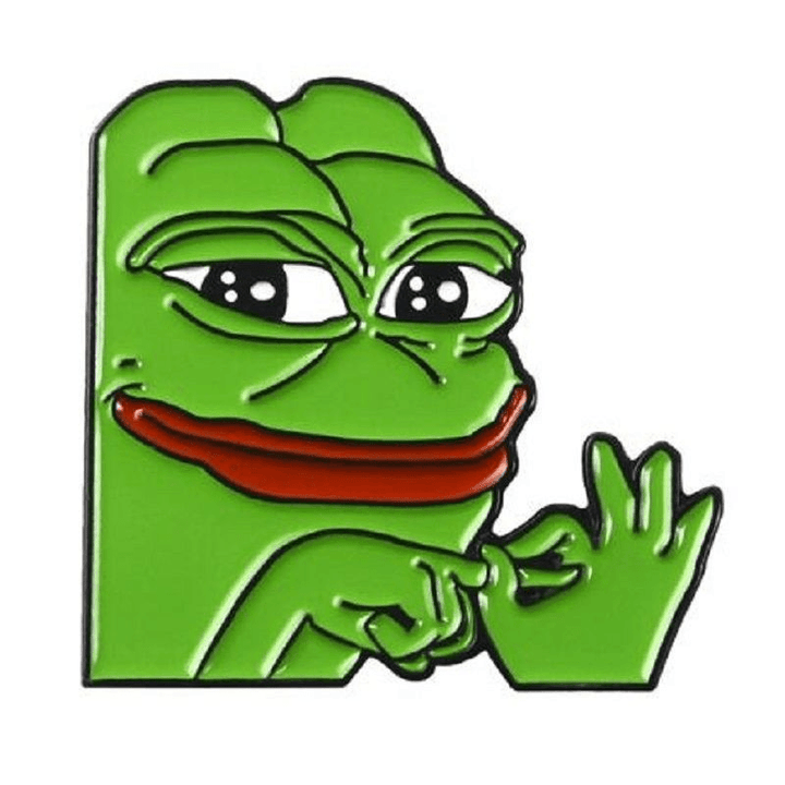 Little Frog Brooch Mermaid Badge Pepe Emoticon Pack - MRSLM