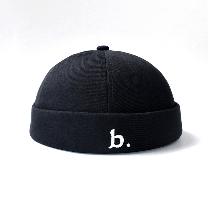 Solid Color Borderless Landlord Hat - MRSLM