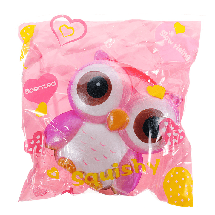 Galaxy Owl Squishy 12.5*12*7Cm Sweet Soft Slow Rising Collection Gift Decor Toy Original Packaging - MRSLM