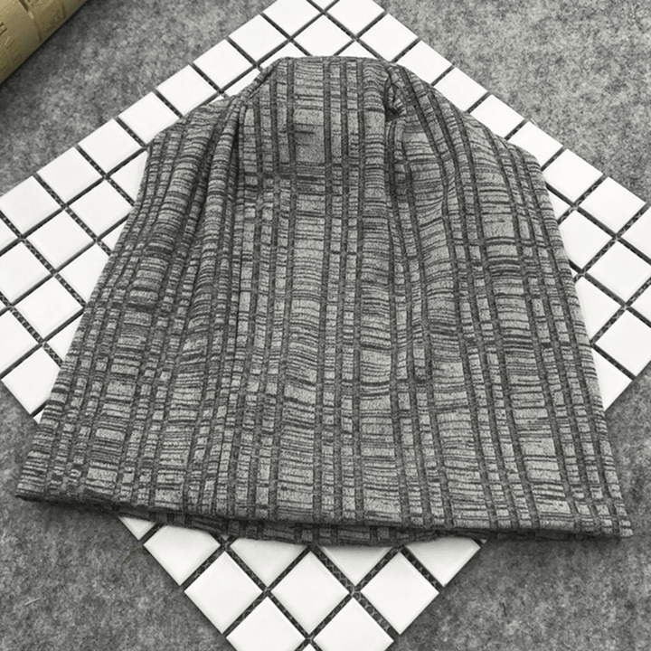 Mens Womens Winter Slouchy Beanie Caps Brimless Bonnet - MRSLM