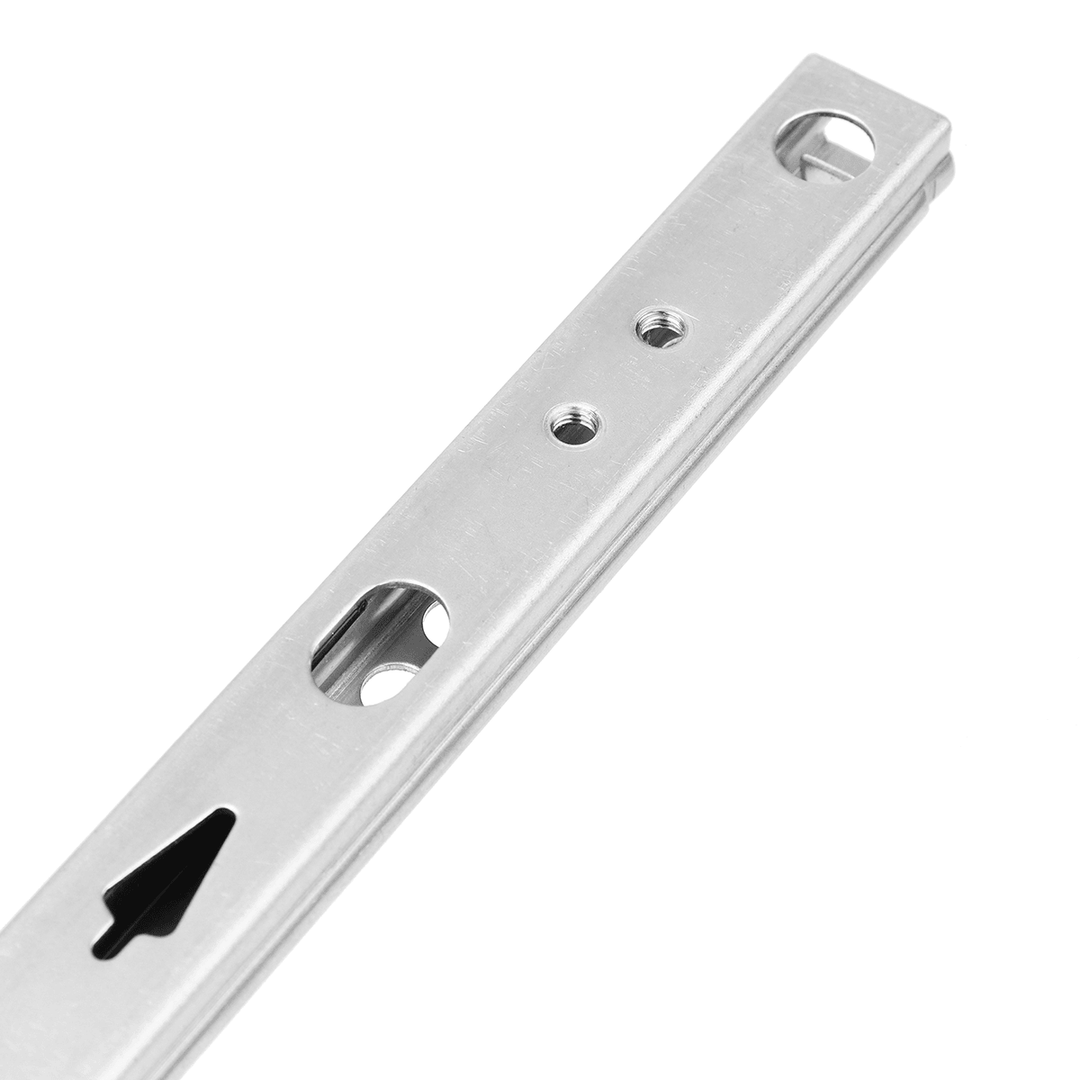 2Pcs 100LB Locking Drawer Slides Runners Lengths 8 -16 Inch Ball Bearing Fridge - MRSLM