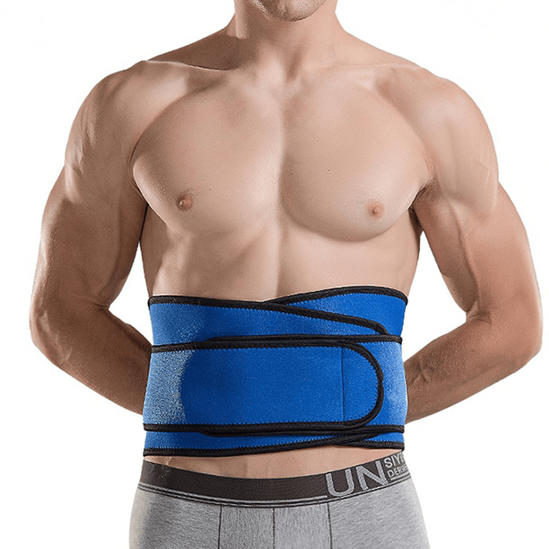 Mens High Elasticity Fitness Body Shaper Belly Belt - MRSLM