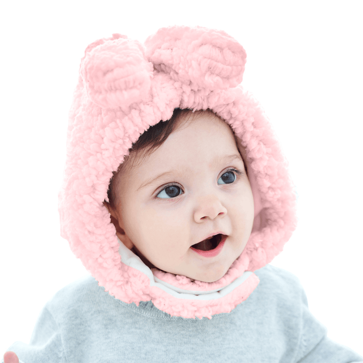 Bunny Ears Toe Caps, Solid Color Plush Ear Caps for Boys and Girls - MRSLM