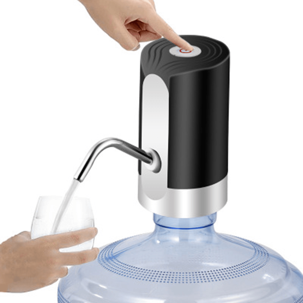 2-5 Gallon Bottle Electric Water Bottle Pump Automatic Drinking Water Dispenser Portable Water Bottle Dispenser for Home Office Travel Camping - MRSLM